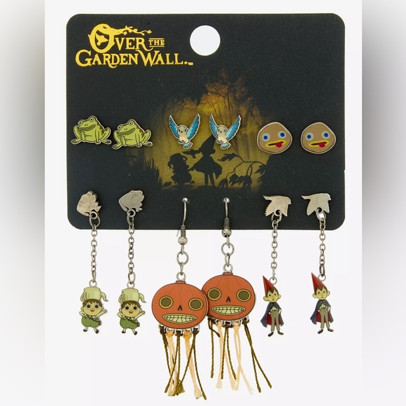 Hot Topic Jewelry - Over The Garden Wall Character Earring Set Hot Topic